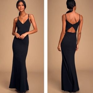 Lulu's Moments of Bliss Mermaid Maxi Dress